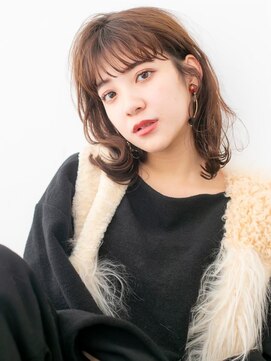 エトル バイ コムマティス 恵比寿駅前店(etre by comme Matisse) 小顔カット×透明感カラー[恵比寿駅/髪質改善/オリーブグレー]