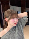 【Nanako。】似合わせ顔まわりカット