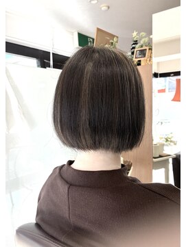 【L by first】白髪ぼかしハイライト