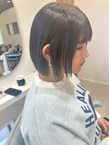 ベル サウス(BHEL south) カット、カラー(津/ぱっつん前髪/ワイドバング/切りっぱなし