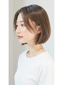 ショートカット20代30代40代前髪あり面長丸顔ショートボブ