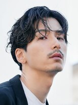 テン 心斎橋(tenn.) フェザーショートフェザーパーマニュアンスパーマショートヘア
