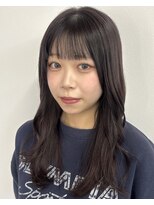 ラーム 福岡香椎店(rame) 黄色み消しラベンダーカラー