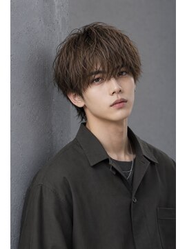 メンズリュール 心斎橋(Men's Lueur.) サーフカールツイストスパイラルツイスパラウンドマッシュ