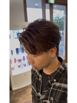 フェノメノン 岐阜(PHENOMENON)&nbsp;フェザーパーマ/フェザーショート/センターパートウルフ