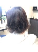 柔らかカールボブ