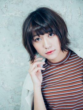 エクファ ヘア リゾート 大津 瀬田店(ex-fa hair resort) 【瀬田◆エクファヘアリゾート】外ハネ小顔ショート