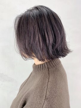 アルバム 銀座(ALBUM GINZA) バイオレットグレー_アッシュブラウンネオウルフ_ba272013