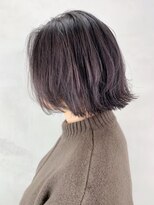 アルバム 銀座(ALBUM GINZA) バイオレットグレー_アッシュブラウンネオウルフ_ba272013