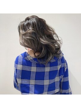 ノア ヘアデザイン 町田店(noa Hair Design) コントラスト抜群ハイライトウェーブ