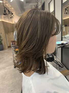 エイト 池袋店(EIGHT ikebukuro) 段を入れてセットを楽に！レイヤーカット☆