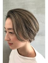 ローウェ 青山 表参道(Louwe)&nbsp;似合わせショートボブ☆