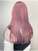 【SEEK茶木】ペールピンク☆ハイトーンカラー