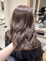 チョビー 銀座(chobii)&nbsp;透明感/艶カラー/韓国人風/韓国ヘア/イルミナカラー/tomoko