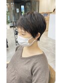 小顔補正立体カット