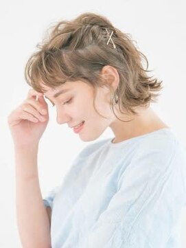 アース 三軒茶屋店(HAIR&MAKE EARTH) ツイストねじり編み_髪質改善_トリートメント_ブリーチ_三軒茶屋