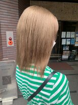 ホワイト 梅田(white)&nbsp;#透け感ベージュカラー