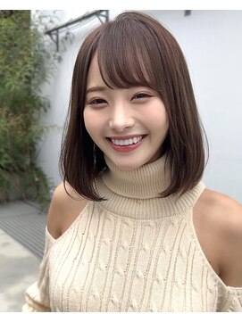 レイリー 原宿 表参道(Rayreee) 20代30代40代小顔ヘア原宿表参道グレージュカラーボブウルフ