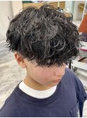 波巻ツーブロックスタイル/タツヨシ