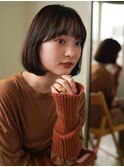 外ハネボブ/セクションカラー/グラデーションカラー/新宿