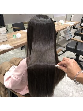 アヴァンス セブンパーク天美 松原店(AVANCE.) 髪質改善×ブルーブラック