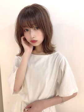 アイユー(ii+U) 大人ガーリー　韓国　ピンクベージュ