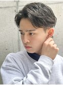 波巻きパーマ メンズカット 眉毛 ブロウリフト