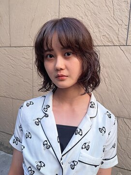 ライク ベター(like better) bob perm / orange brown