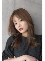 アメリ バイ アピッシュ(Amelie by apish) 韓国風レイヤー×シアーベージュ