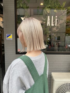 アリ 葛西店(ALi) ミルクティベージュ イメチェン|葛西縮毛矯正|葛西髪質改善