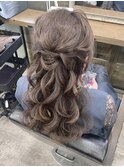 結婚式にも!ハーフアップアレンジ  ☆ 担当 蒼 ☆