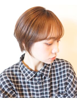 アイ(I.) 【 Ｉ. 】30代からのナチュラル前下がりショートボブ　川口