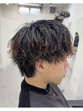 ブライト(BRIGHT) ［BRIGHT］マッシュ×緩めツイストスパイラル［静岡/メンズ］