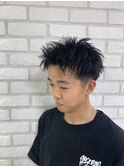 たいストパーマ×スパイキーショート