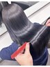 【天使の輪◎光る艶髪】髪質改善縮毛矯正＋髪質改善TOKIOtr￥16000