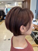 アントワープトーキョー(antwerp TOKYO)&nbsp;40代50代大人ショートボブ髪質改善ハイライト根元パーマ白髪染め