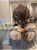 セミロングあみおろし