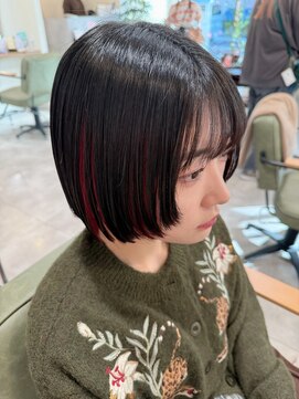 デジーヴュー(desir beaux) レイヤーボブ・インナーカラー