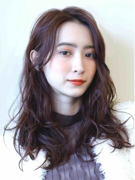 セッテ 自由が丘店(Sette) ダークモカカーリーヘア