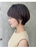☆春日イメチェン外ハネボブ美髪ワイドバングレイヤーショート3