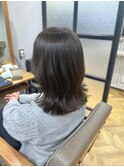 暗めアッシュミディ