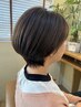【頭皮に優しいいメニュー】カット＋バリアフリ－カラー