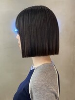 ロンドアジュール 横浜(Lond azur)&nbsp;髪質改善縮毛矯正レイヤーカット顔周り前髪韓国ミニウルフ/横浜