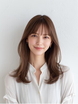 e.m.a プレミアムビューティーサロン 栄駅店(e.m.a PREMIUM BEAUTY SALON) レイヤーカット/イメチェン/外ハネボブ/美髪/ワイドバング/髪型