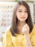 大人美人マロンベージュ透明感エアストレートh4上尾20代30代40代