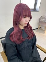 アリープパロット(ALEAP parrot)&nbsp;韓国風ウェーブ/高発色バイオレットピンク