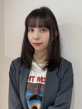 トレンチ(TRENCH) 暗髪ミディ