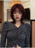 ハッシュカット＊ミディアムレイヤー＊顔周りレイヤー＊銀座