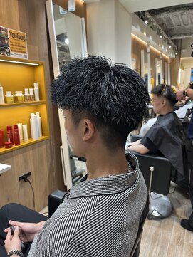 ルースト 渋谷店(ROOST) ジェットモヒカン×ツイストスパイラルパーマ