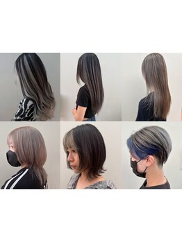 最旬トレンドを取り入れながら個性を活かす高い技術力◎豊富なカラー剤からあなたの理想を叶える！